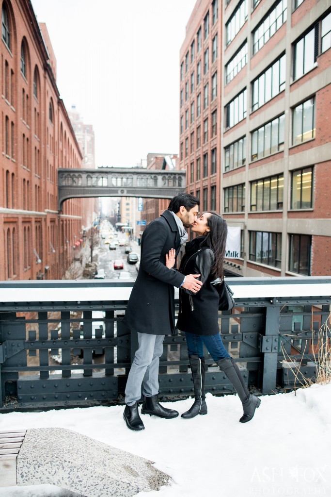 Highline Proposal NYC Engagement Photography