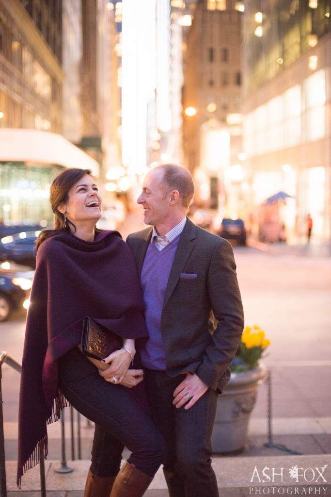 Bryant Park proposal engagement photography in New York City NYC