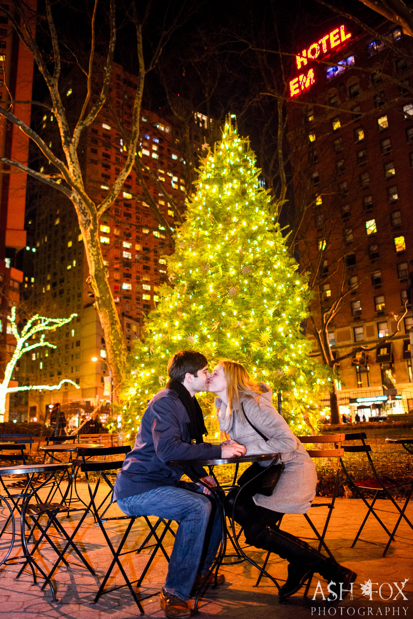 Lincoln Square Christmas Tree