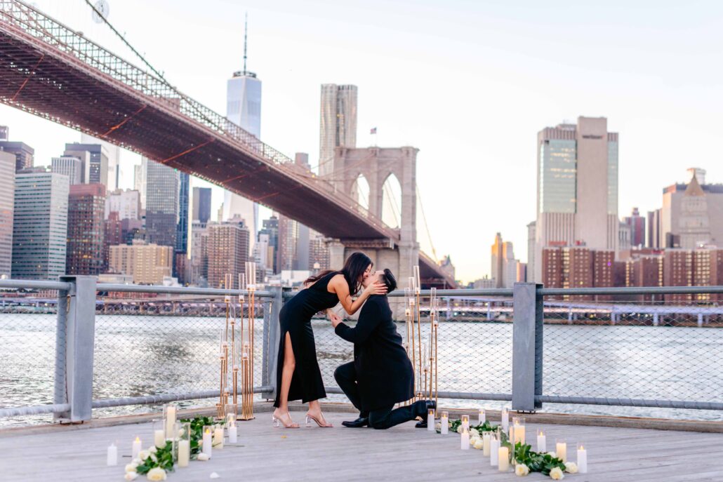 Brooklyn Bridge Park Marriage Proposal 