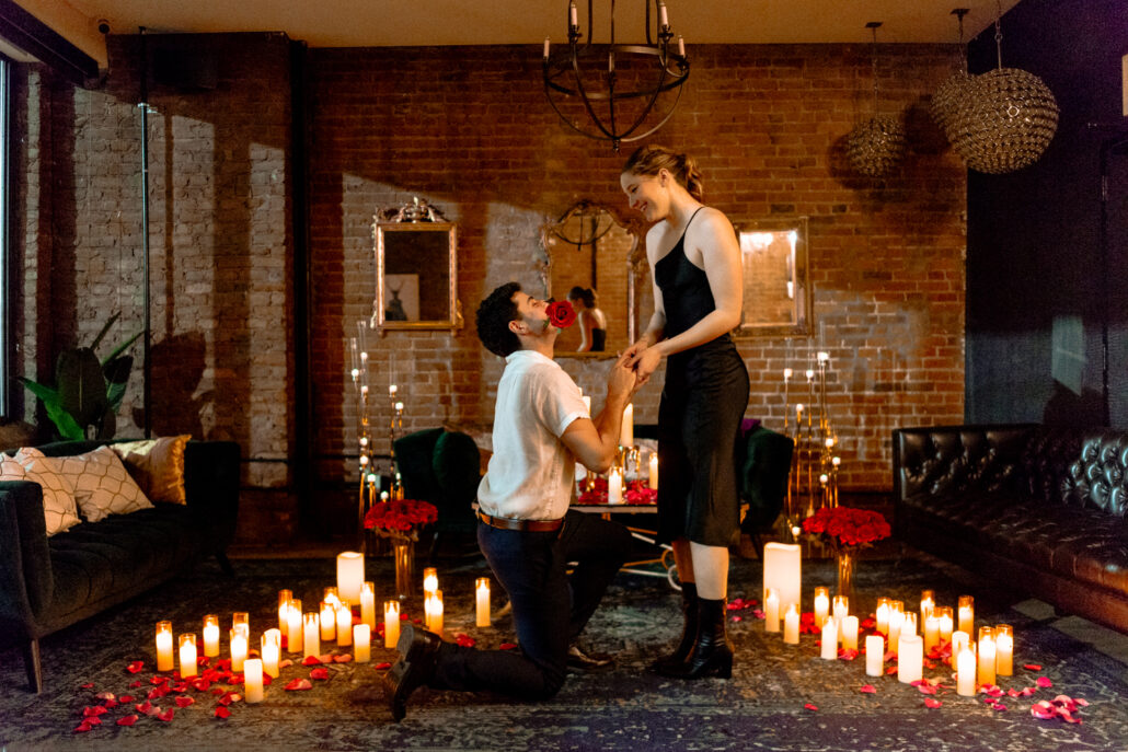 Indoor NYC engagement proposal package