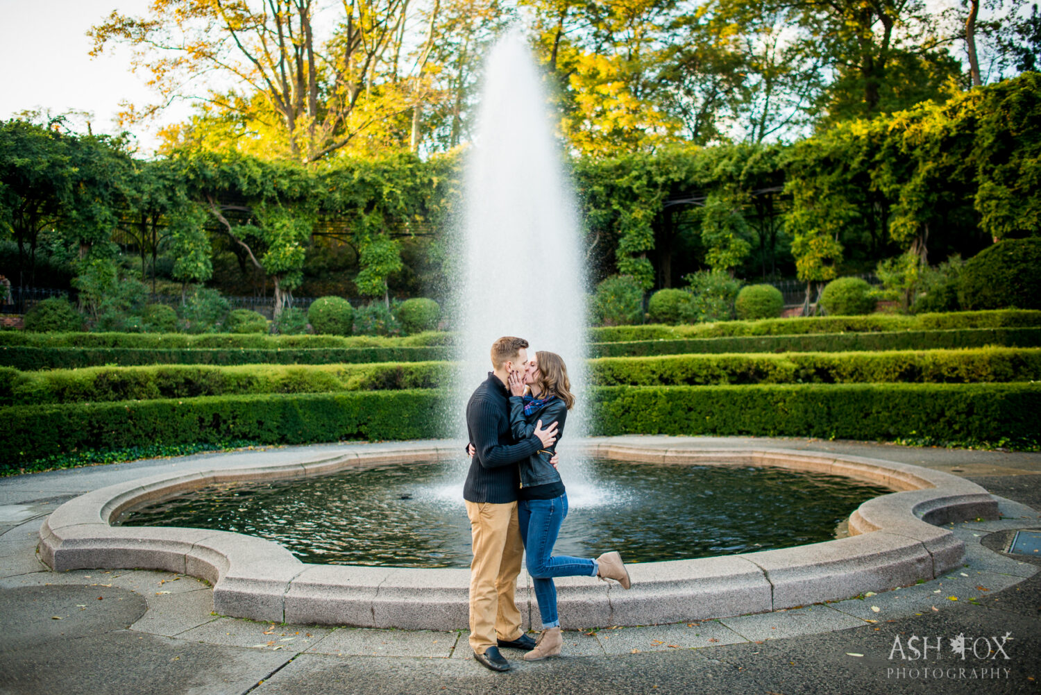 conservatory gardens engagement by ash fox proposals
